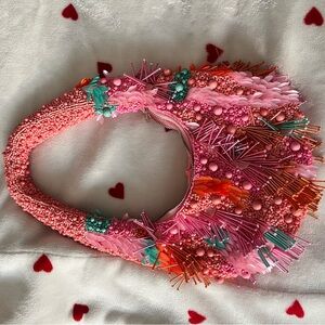 Colorful Beaded Handbag